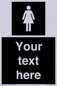 Custom information: black panel female